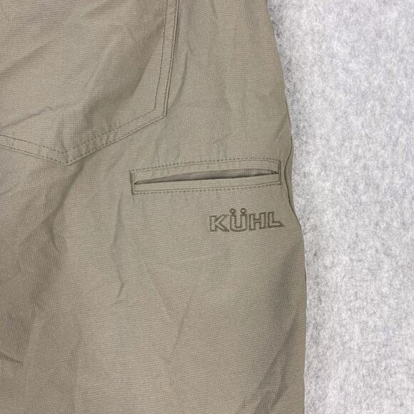 KUHL Pants Mens 33x34 (37x28.5) Deceptr Hiking Pant Burnt Olive - Picture 8 of 11
